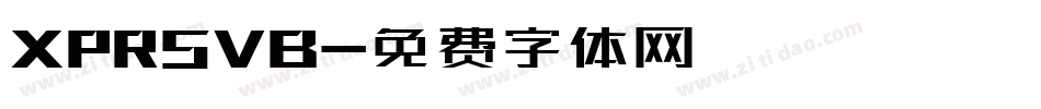 XPRSVB字体转换