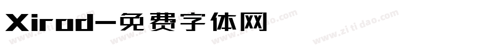 Xirod字体转换