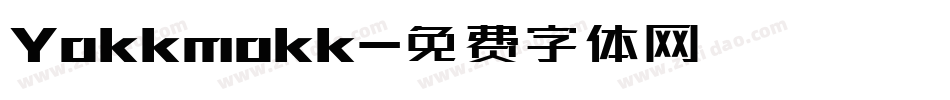 Yokkmokk字体转换