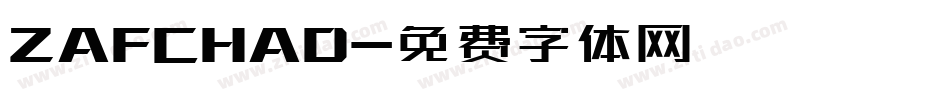 ZAFCHAD字体转换