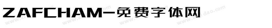 ZAFCHAM字体转换