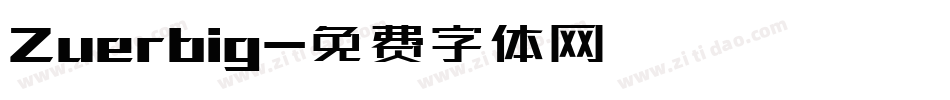 Zuerbig字体转换