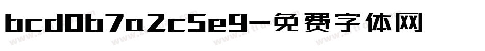 bcd0b7a2c5e9字体转换