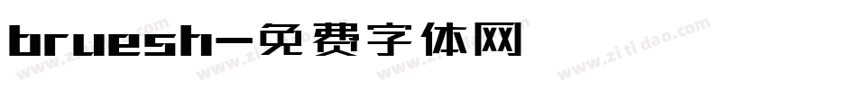 bruesh字体转换