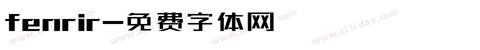 fenrir字体转换