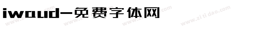 iwaud字体转换