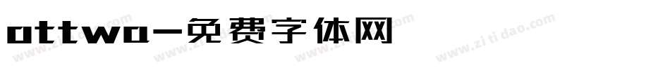 ottwa字体转换