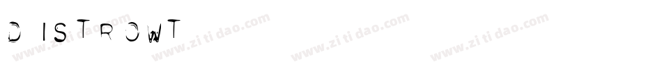 Distrowt字体转换