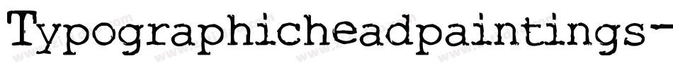 Typographicheadpaintings-AmrM字体转换