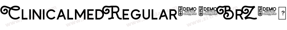 ClinicalmedRegular-1BrZ字体转换