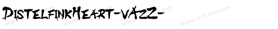 DistelfinkHeart-vAzZ字体转换