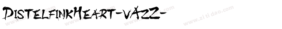 DistelfinkHeart-vAzZ字体转换