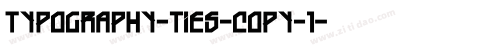 Typography-ties-copy-1字体转换