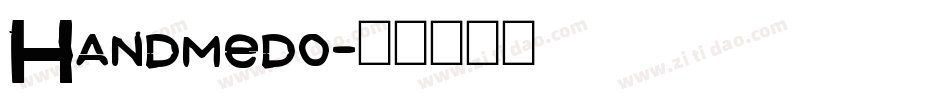 Handmedo字体转换
