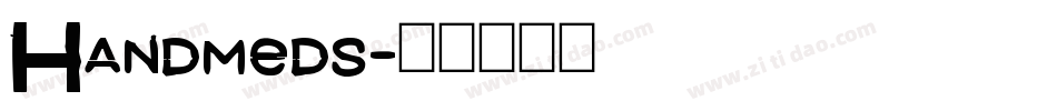 Handmeds字体转换
