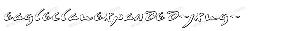 EagleclawExpanded-jXWG字体转换