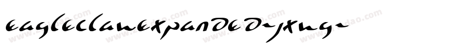 EagleclawExpanded-jXWG字体转换