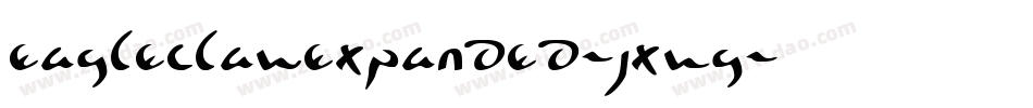 EagleclawExpanded-jXWG字体转换
