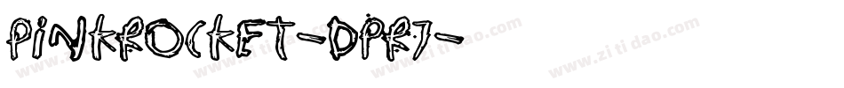 PinkRocket-dpR7字体转换