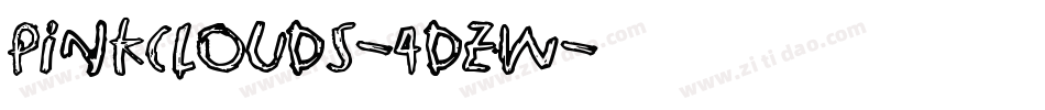 Pinkclouds-4dzW字体转换