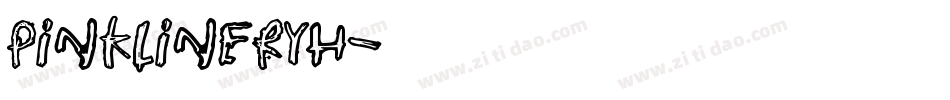Pinklineryh字体转换