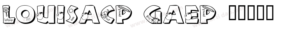 Louisacp-GAeP字体转换