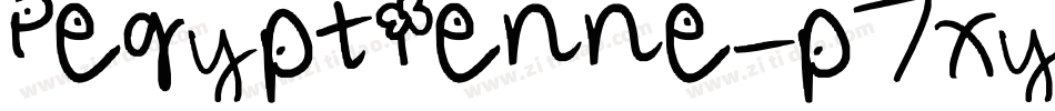 Pegyptienne-p7xy字体转换