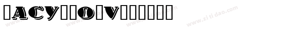 Lacy-0oXv字体转换