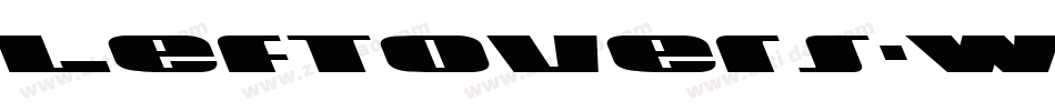 Leftovers-WVpE字体转换