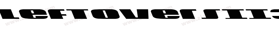 leftoversII3字体转换