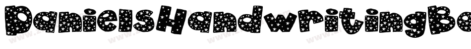 DanielsHandwritingBold-JArj字体转换