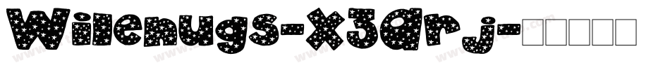 Wilenugs-X3Arj字体转换