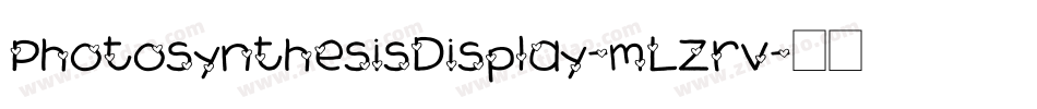 PhotosynthesisDisplay-mLZrv字体转换