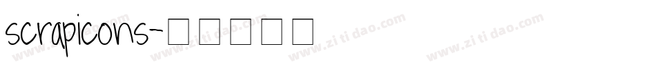 ScrapiCons字体转换