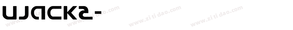 UJACK2字体转换