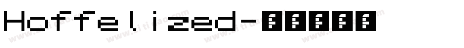 Hoffelized字体转换