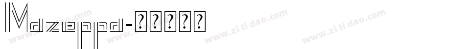 Mazeppa字体转换