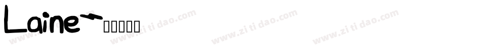 Laine字体转换