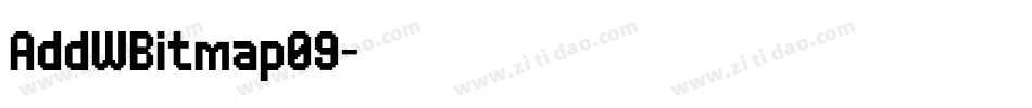 AddWBitmap09字体转换