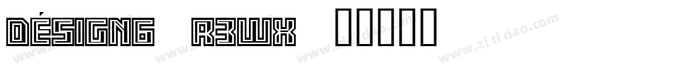 Design6-r3Wx字体转换