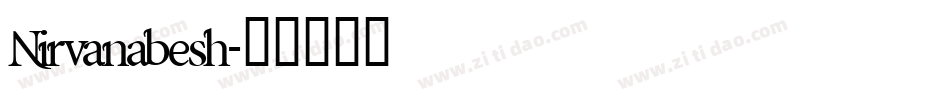 Nirvanabesh字体转换