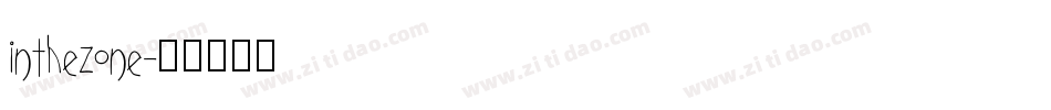 inthezone字体转换