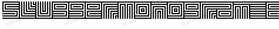 SluggerMonogram-6mVg字体转换 SluggerMonogram-6mVg字体转换