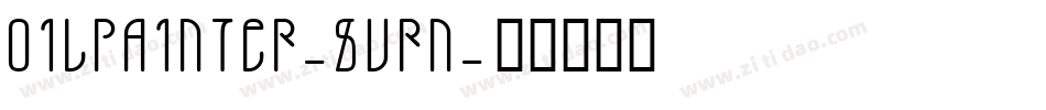 Oilpainter-8VRn字体转换