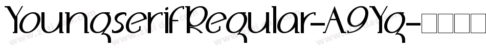 YoungserifRegular-A9Yg字体转换
