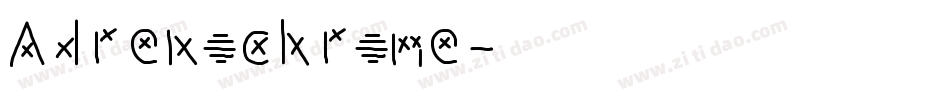 Adrenochrome字体转换