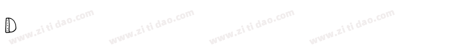 Duererlatinconstructioncapitals-jrXy字体转换