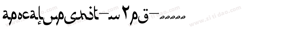Apocalypshit-n4Pg字体转换