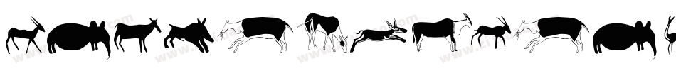 AnimalesFantastic-lGly字体转换
