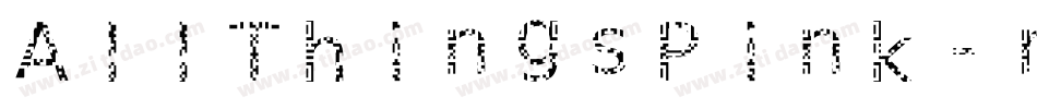 AllThingsPink-r5vA字体转换